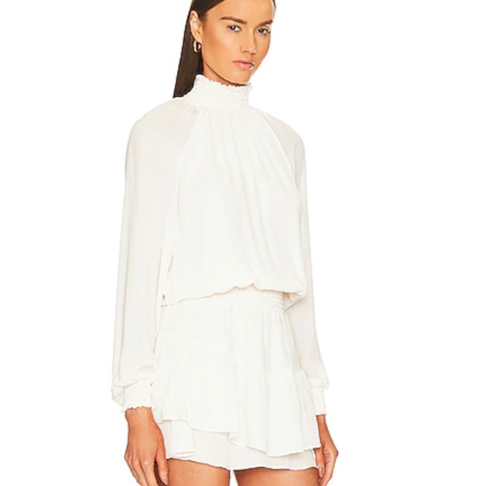 Cream Revolve Dress